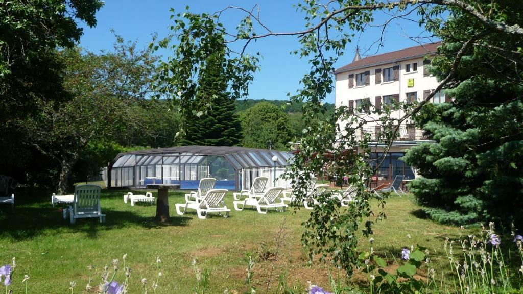 Logis La Rose Des Vents Hotel Volvic Szoba fotó